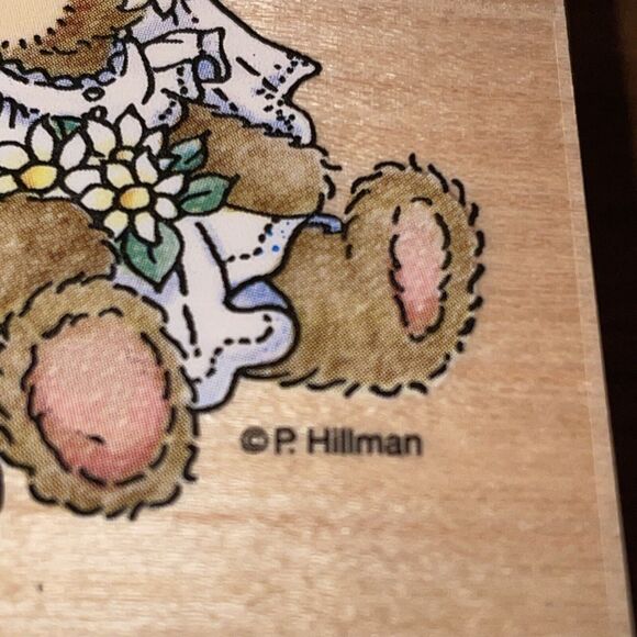 Stampendous Rubber Stamps 1998 Robbie And Rachel Wed TV001 Cherished Teddies - Picture 2 of 12